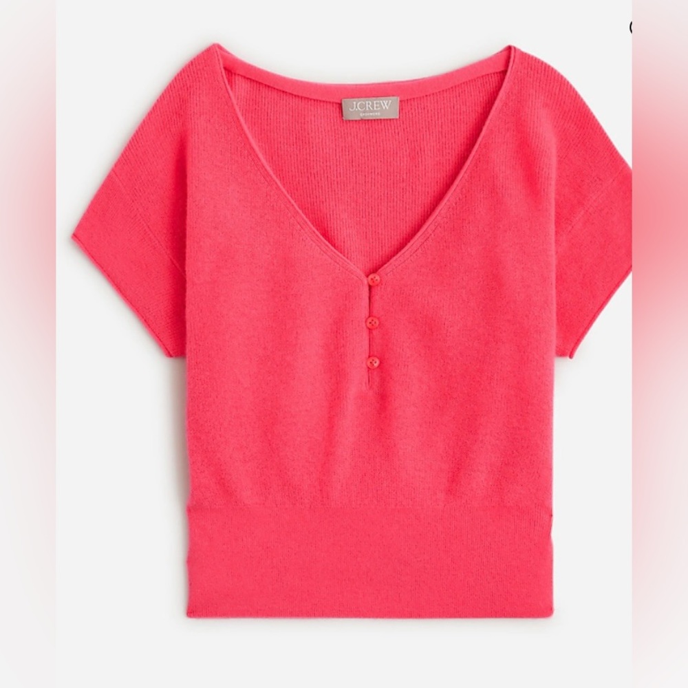 NWT J.Crew Featherweight Cashmere sweater T SzM 2023